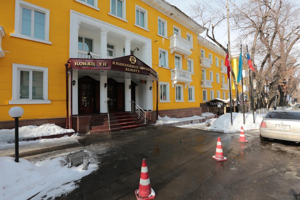 Hotel Ambassador Almatý Exterior foto